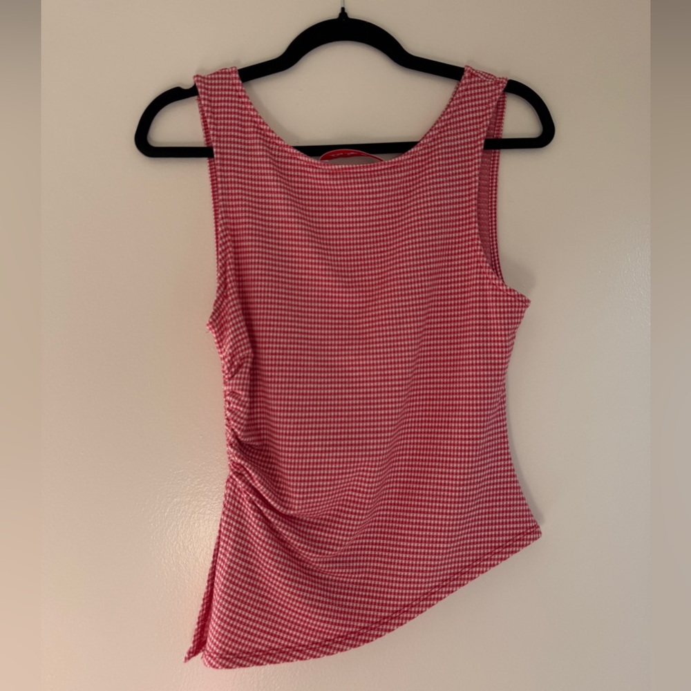 Lisa Says Gah Red Gingham Erin Tank & Darcy Skort Set - M